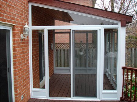 Porch Enclosure Installation - encl1