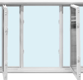 Window Installation - end vent windows