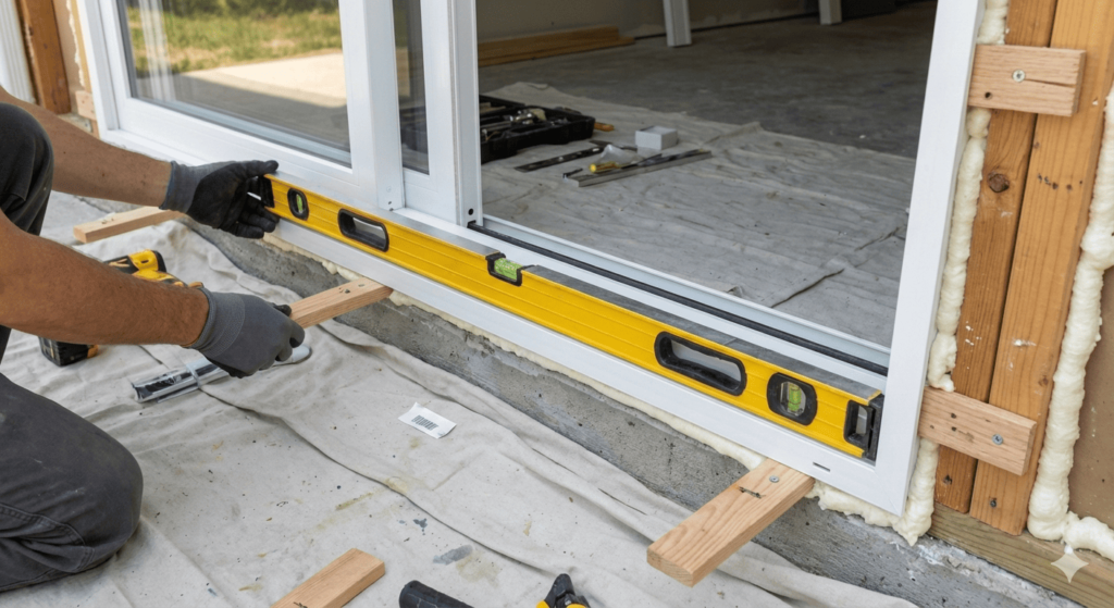 Patio Doors Installation & Replacement in Barrie, ON - patio door replacement installation process